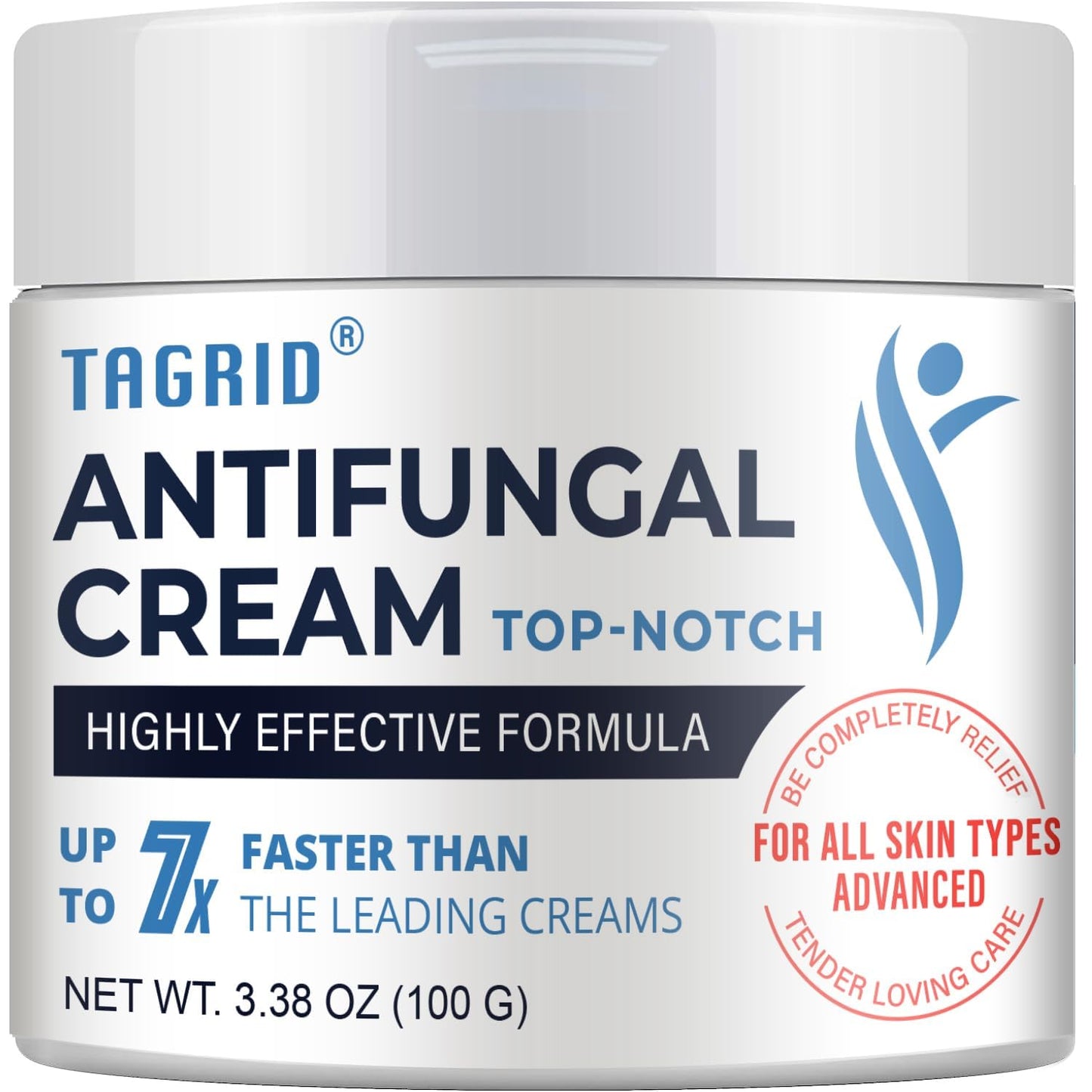 TAGRID Antifungal Cream 100g Powerful for Ringworm, Athlete's Foot, and Jock Itch