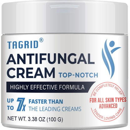 TAGRID Antifungal Cream 100g Powerful for Ringworm, Athlete's Foot, and Jock Itch