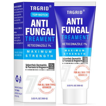 TAGRID Antifungal Cream - Soothing relief from itching, irritation, burning, and cracking within 1 week of use
