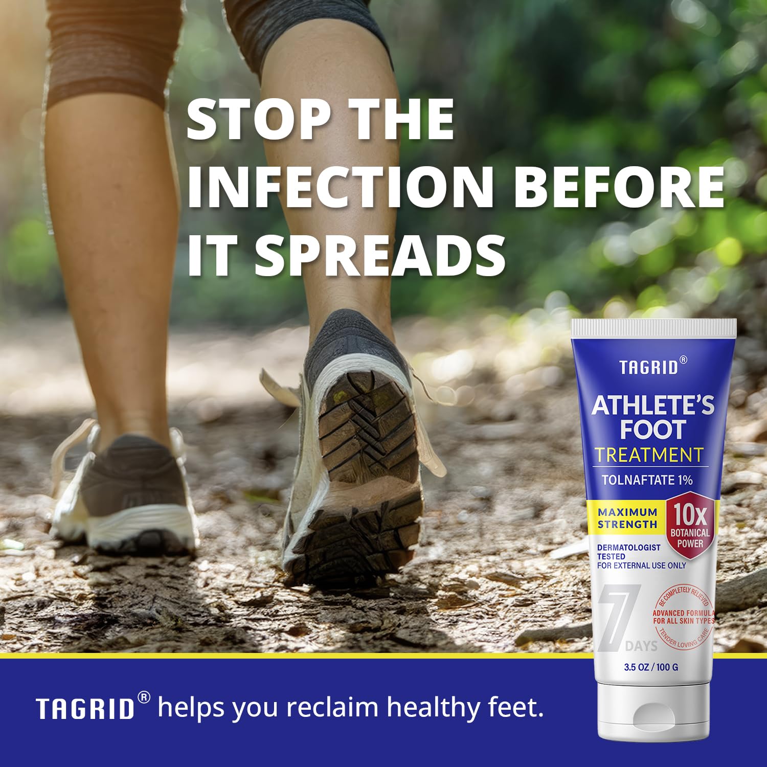 antifungal cream supports foot care during daily activities and helps maintain healthy skin and comfort