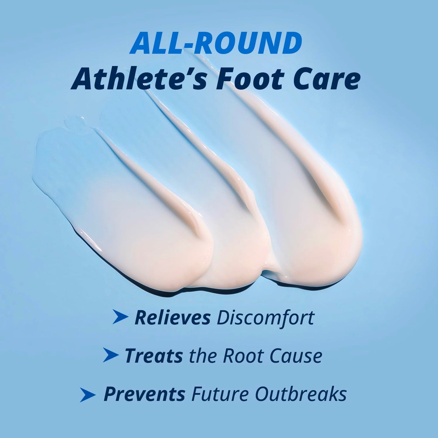antifungal cream texture for all around foot care helps relieve discomfort and supports healthy skin with daily use