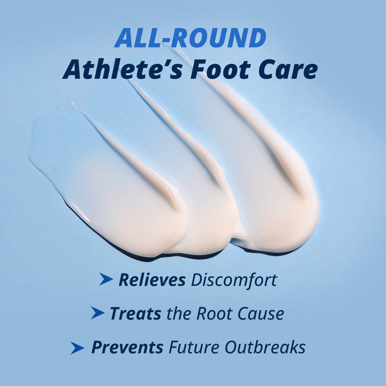 antifungal cream texture for all around foot care helps relieve discomfort and supports healthy skin with daily use
