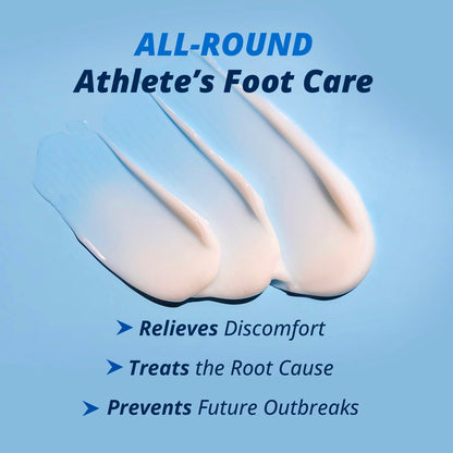 antifungal cream texture for all around foot care helps relieve discomfort and supports healthy skin with daily use