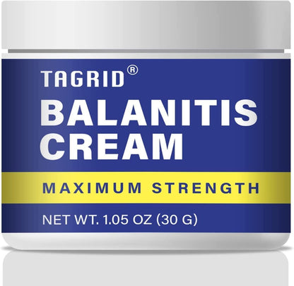 TAGRID balanitis antifungal cream with clotrimazole 1 percent helps relieve itching irritation and supports skin comfort in sensitive areas