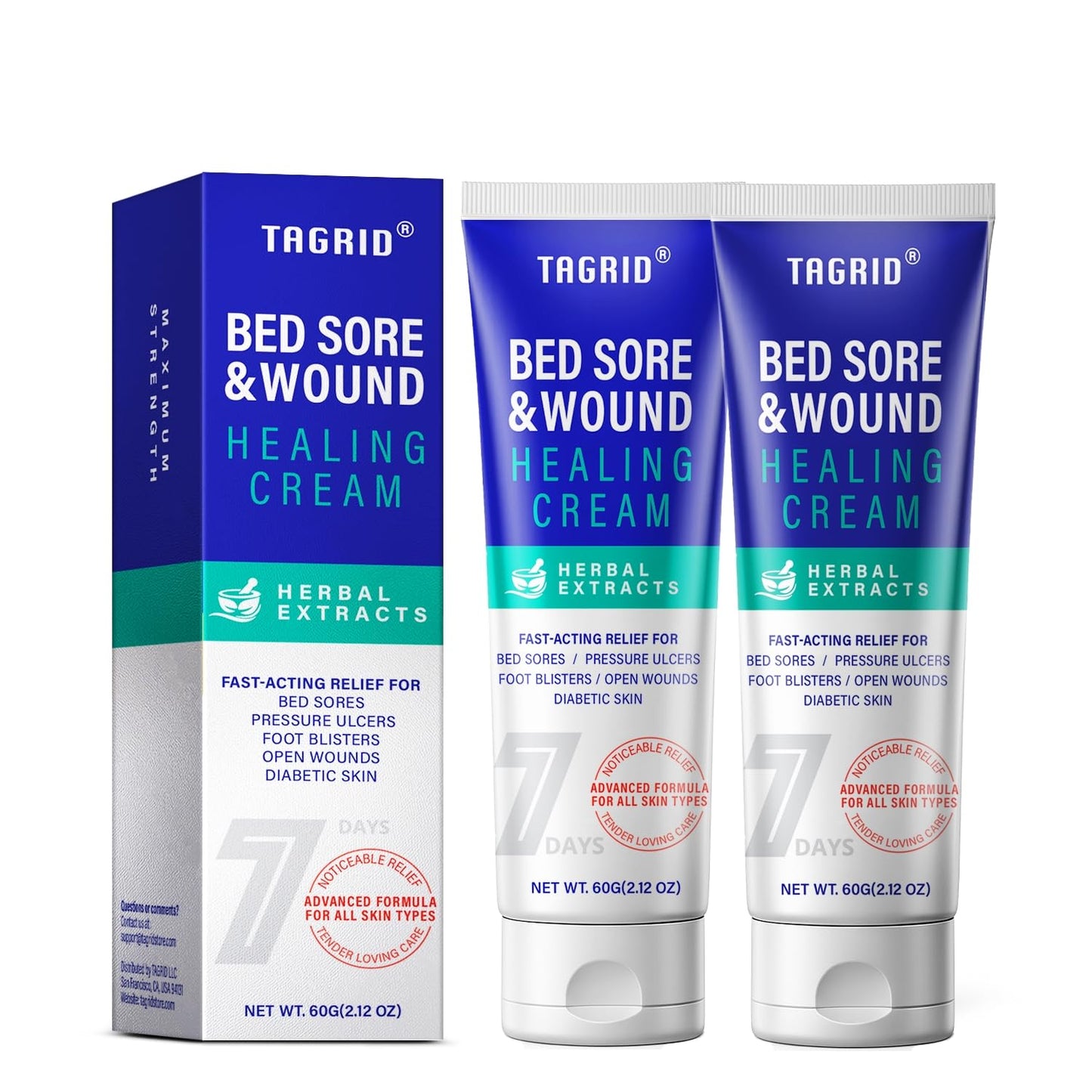 TAGRID skin protectant cream multi pack with allantoin formula for daily skin protection and moisture care