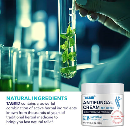TAGRID antifungal cream with natural inspired ingredients and clotrimazole 1 percent supports skin comfort and daily care routine