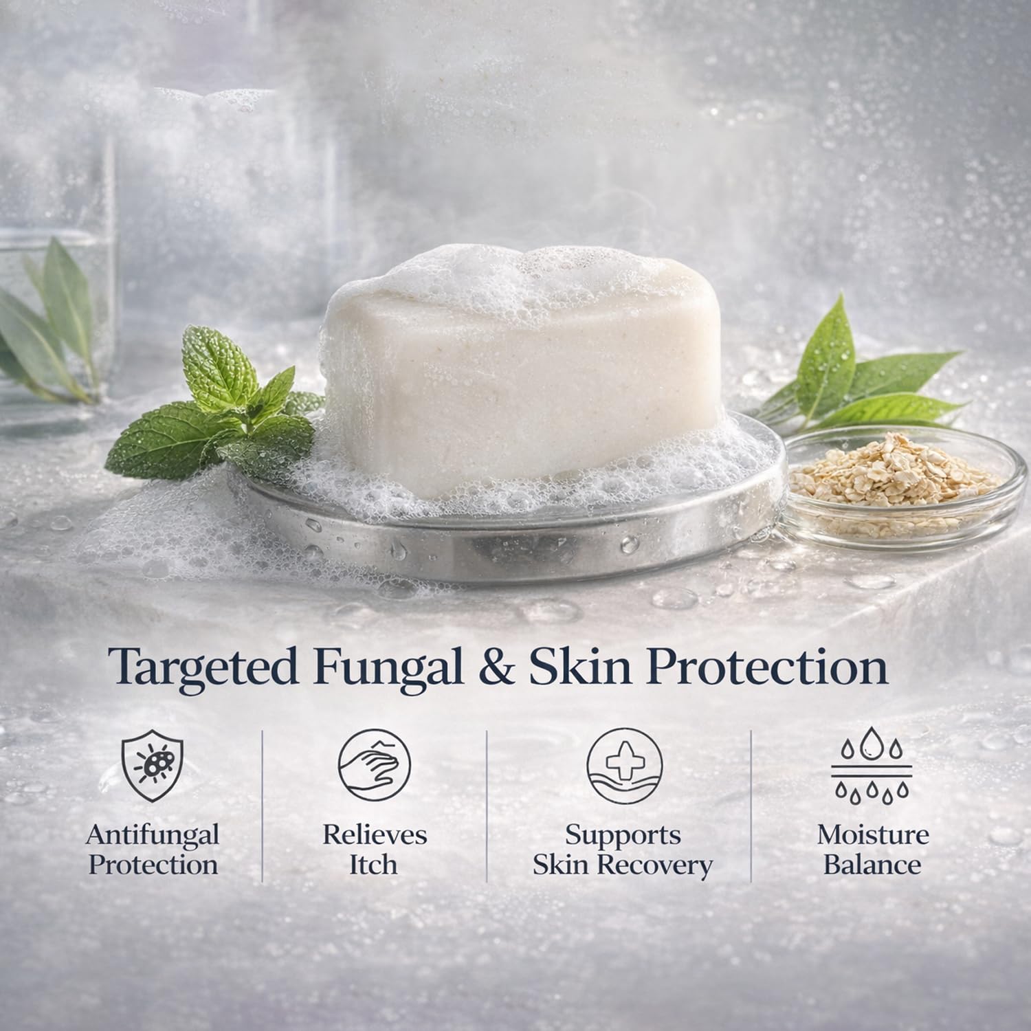 TAGRID antifungal soap supports skin protection helps maintain moisture balance and promotes daily cleansing and skin comfort