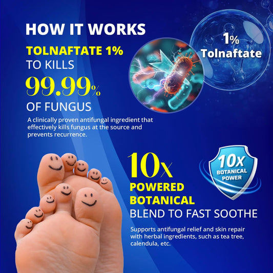 TAGRID athletes foot antifungal spray with tolnaftate 1 percent supports relief of fungal skin symptoms and promotes healthier looking feet with daily use