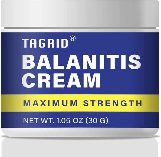 TAGRID mens intimate skin care cream helps relieve itching irritation and supports skin comfort in sensitive areas