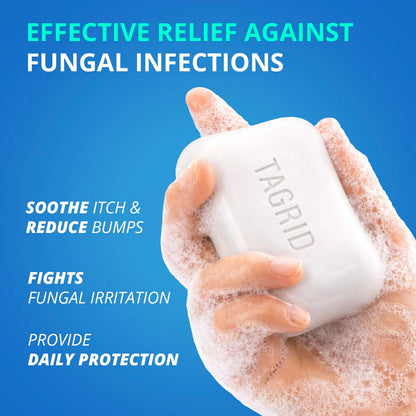 TAGRID antifungal soap for daily cleansing helps support skin comfort and maintain a clean and healthy skin environment