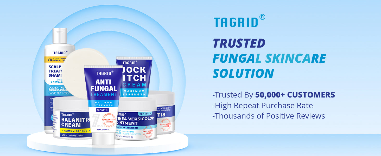 Tagrid Trusted Fungal Skincare Solution - Relieving Fungal Issues with High Customer Satisfaction
