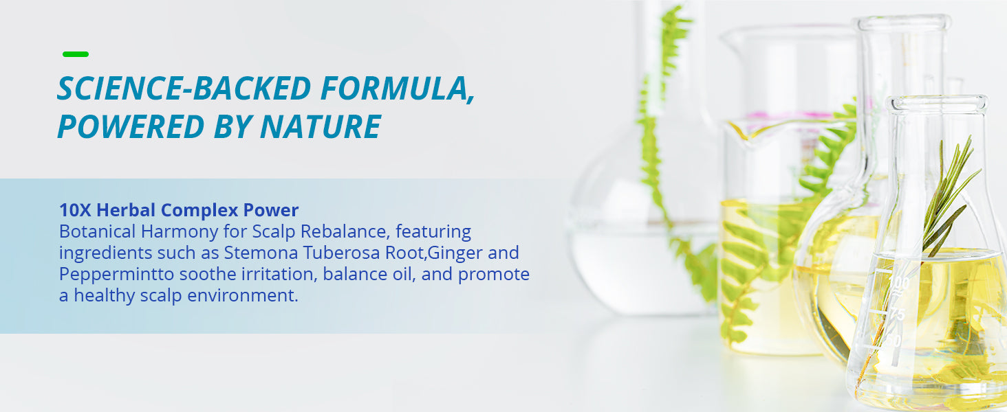 Tagrid Herbal Shampoo Complex Power - Botanical Harmony for Scalp Rebalance and Oil Control